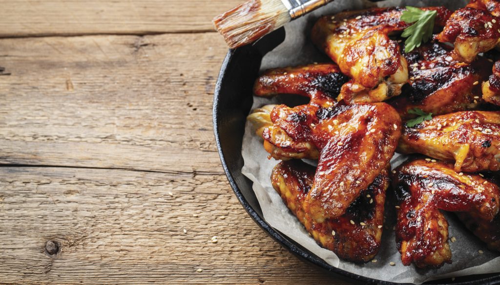Barbecued chicken wings Recipe for air fryers - InnovaGoods