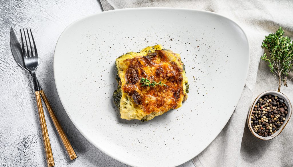 Rezept Spinat-Lasagne für Heißluftfritteusen - InnovaGoods