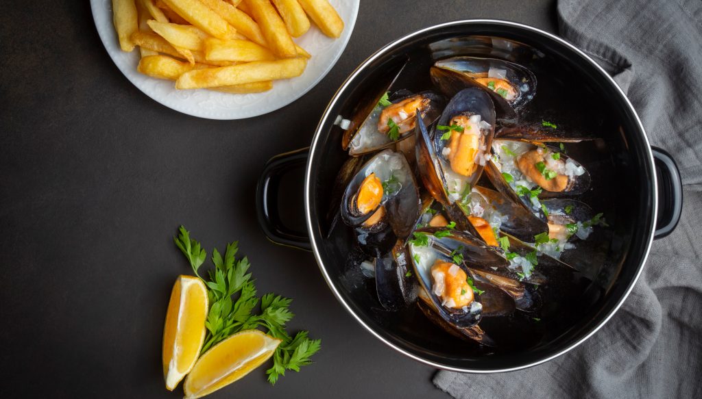 Steamed mussels Recipe for air fryers InnovaGoods