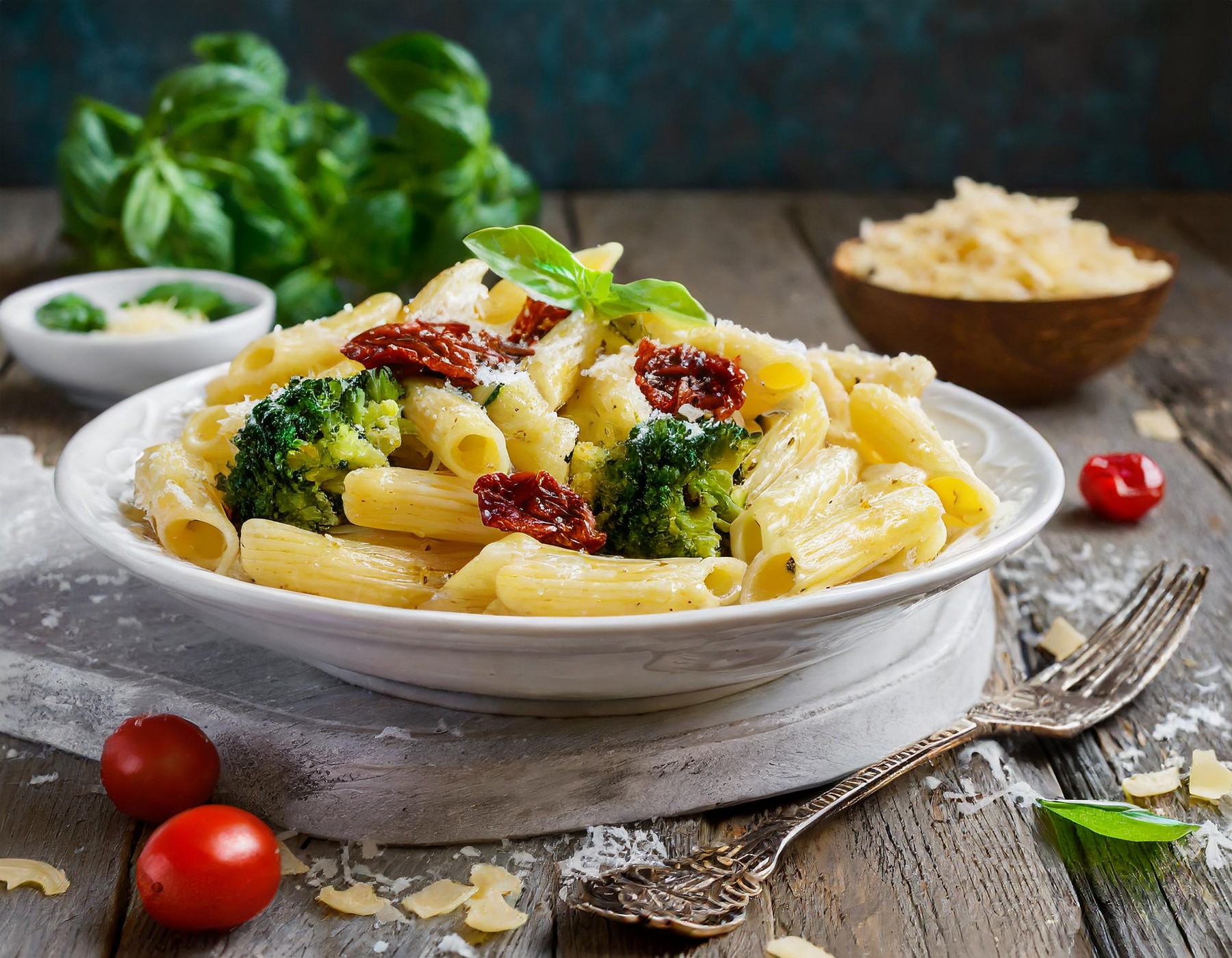 Rezept Makkaroni mit Brokkoli für Heißluftfritteusen - InnovaGoods